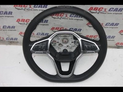 Volan din piele cu comenzi VOLKSWAGEN T-CROSS 2018-2026 oe 2G0419089, vedere frontata