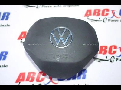 Airbag volan VOLKSWAGEN T-CROSS 2018-2026 oe 2GM880201Q, vedere frontata
