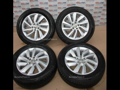 Set jante aliaj R16 VOLKSWAGEN T-CROSS 2018-2026 oe 2GM601025, vedere frontata