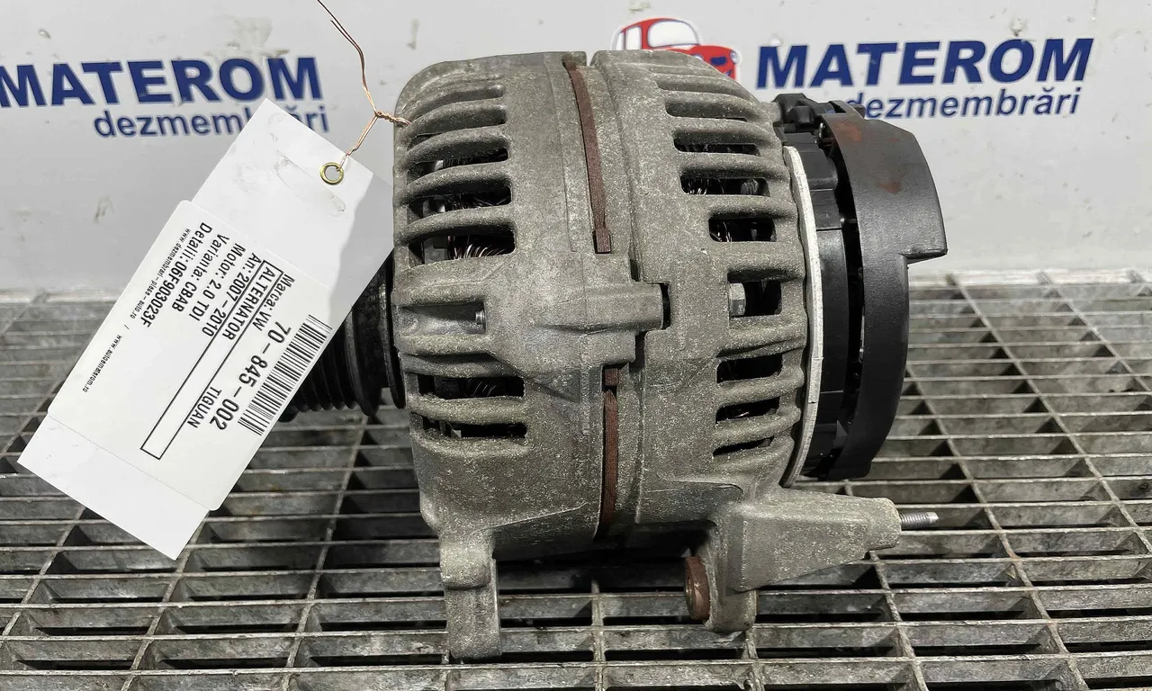 ALTERNATOR VOLKSWAGEN TIGUAN 2007-2018