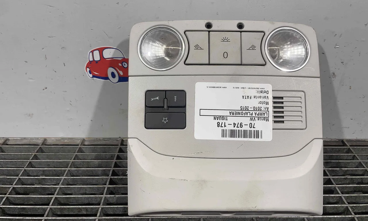 LAMPA PLAFONIERA VOLKSWAGEN TIGUAN 2007-2018