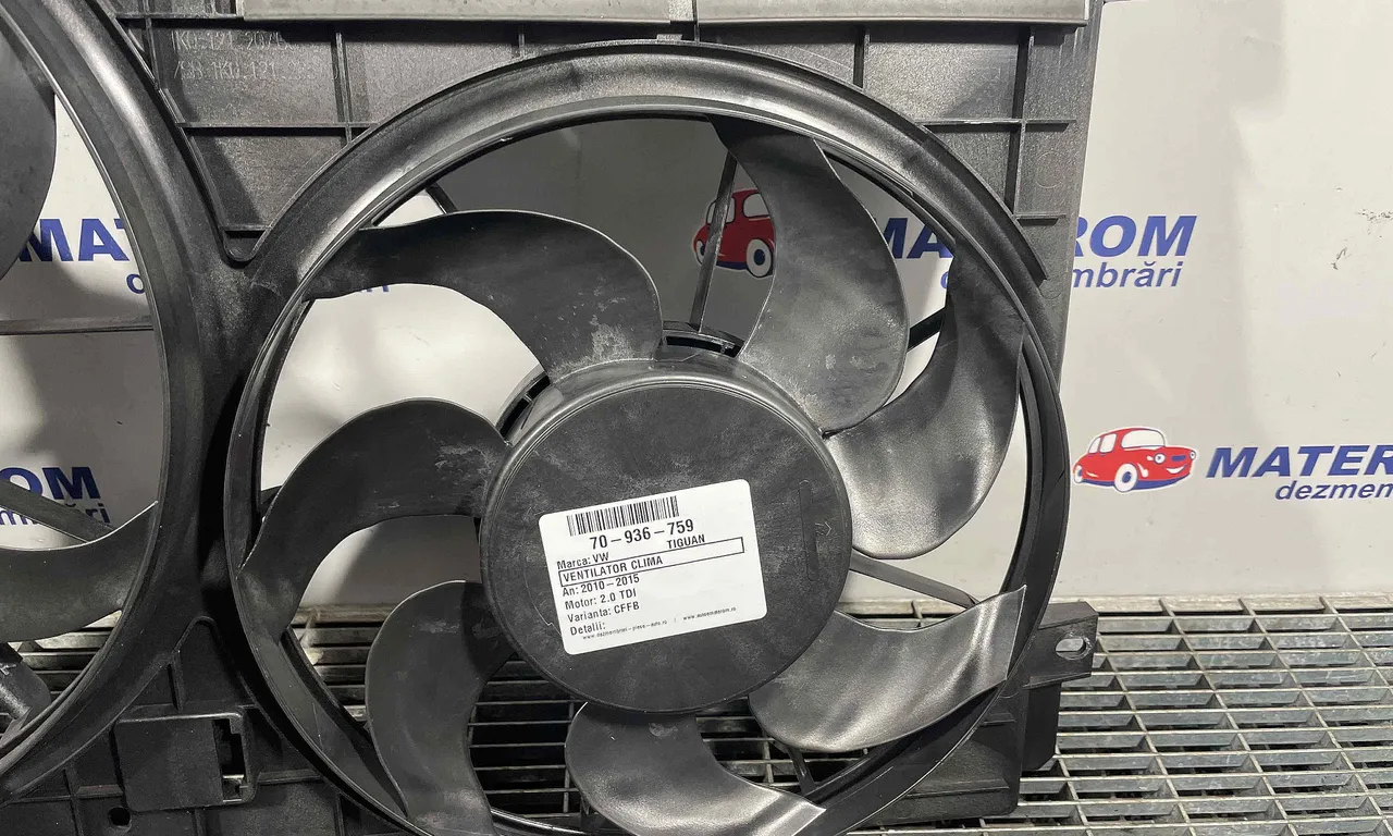 VENTILATOR CLIMA VOLKSWAGEN TIGUAN 2007-2018