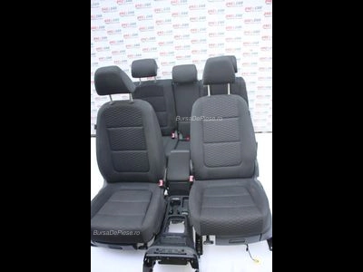 Interior textil VOLKSWAGEN TIGUAN 2007-2018, vedere frontata