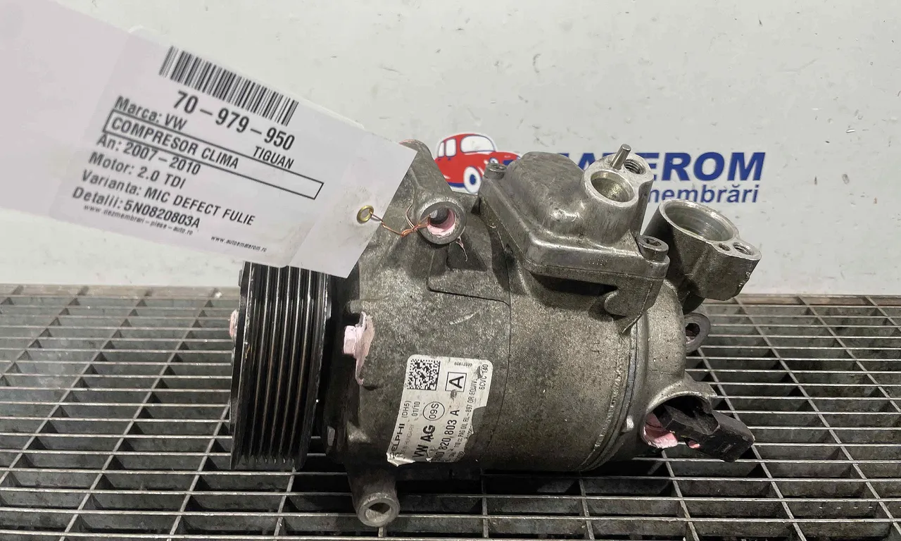 COMPRESOR CLIMA VOLKSWAGEN TIGUAN 2007-2018