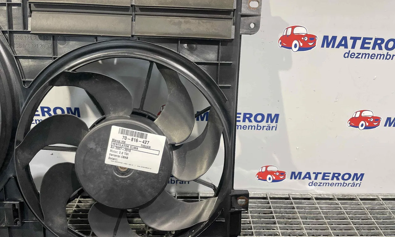 VENTILATOR CLIMA VOLKSWAGEN TIGUAN 2007-2018