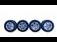 Set jante aliaj R16 VOLKSWAGEN TIGUAN 2007-2018 oe 5N0601025R, vedere frontata