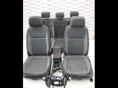 Interior textil VOLKSWAGEN TIGUAN 2016-2024, vedere frontata