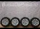Set jante aliaj Borbet R17 VOLKSWAGEN TIGUAN 2016-2024 oe 5NA601025, vedere frontata