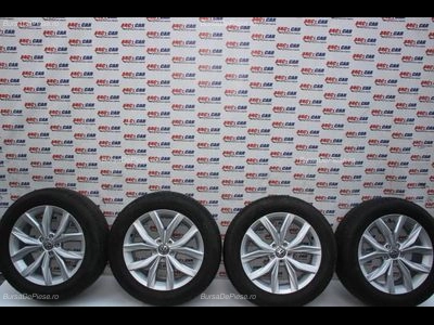 Set jante aliaj R18 VOLKSWAGEN TIGUAN 2016-2024 oe 5NA601025B, vedere frontata