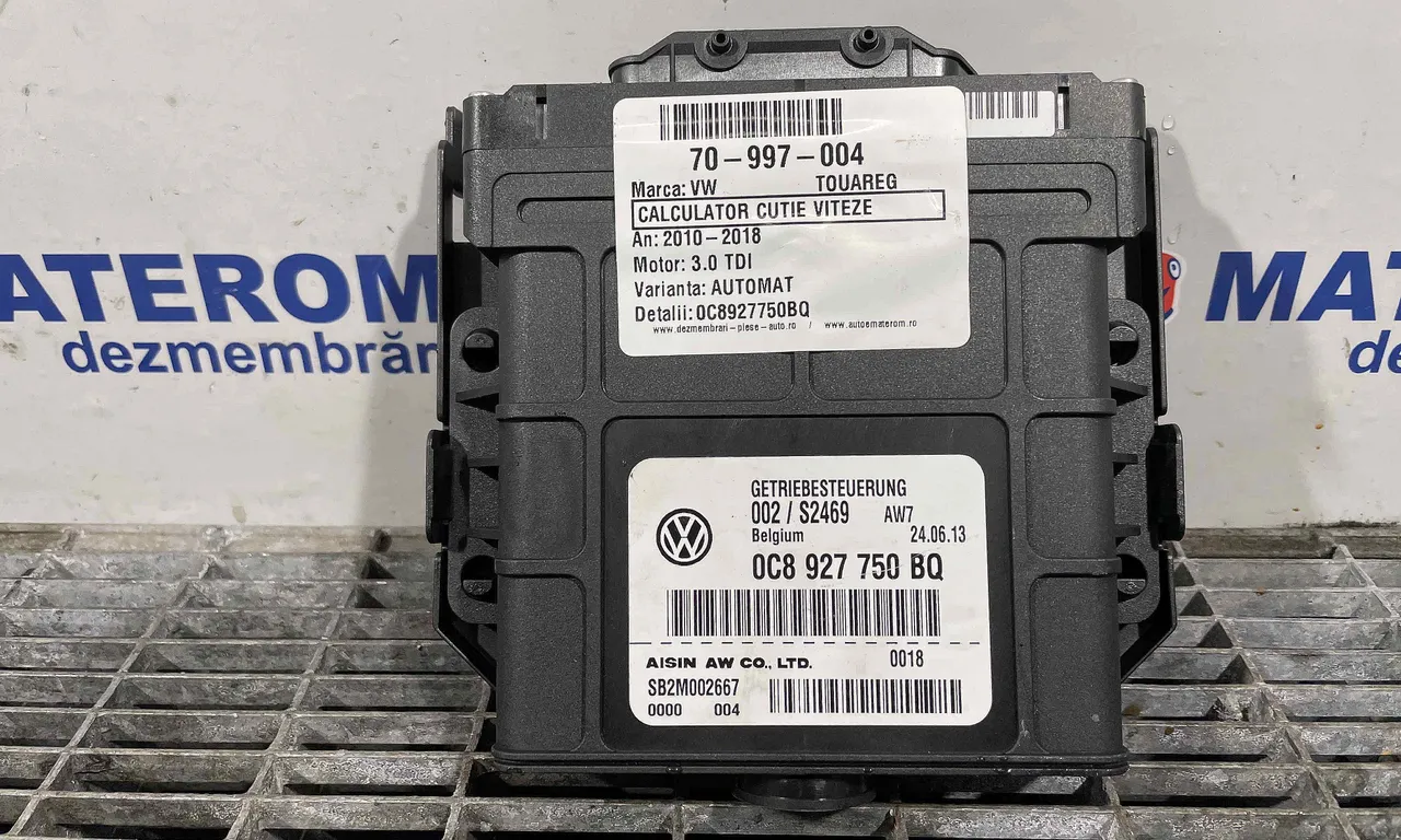 CALCULATOR CUTIE VITEZE VOLKSWAGEN TOUAREG 2010-2018
