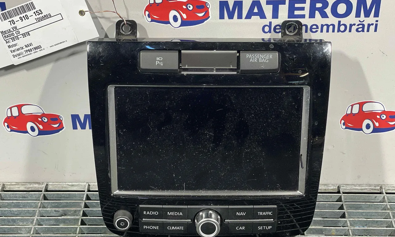 RADIO CD VOLKSWAGEN TOUAREG 2010-2018