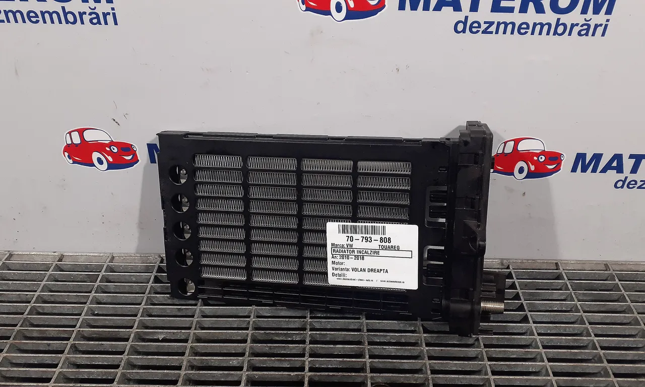 RADIATOR INCALZIRE VOLKSWAGEN TOUAREG 2010-2018