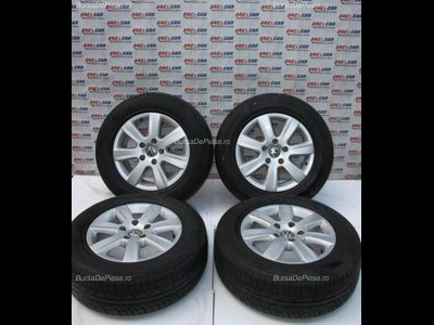 Set jante aliaj R17 VOLKSWAGEN TOUAREG 2010-2018 oe 7P6601025, vedere frontata