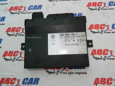 Modul inchidere centralizata VOLKSWAGEN TOUAREG 2017-2006 oe 3D0909135J, vedere frontata
