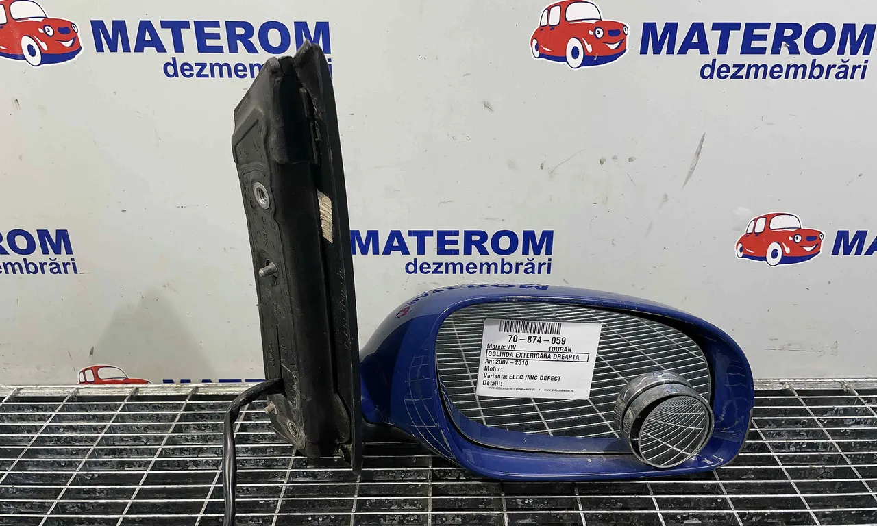 OGLINDA EXTERIOARA DREAPTA VOLKSWAGEN TOURAN 2003-2011