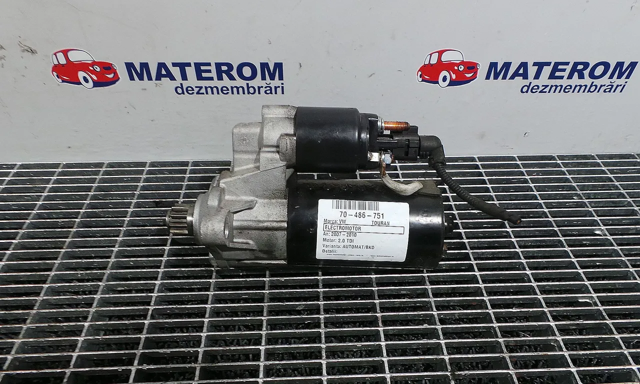 ELECTROMOTOR VOLKSWAGEN TOURAN 2003-2011