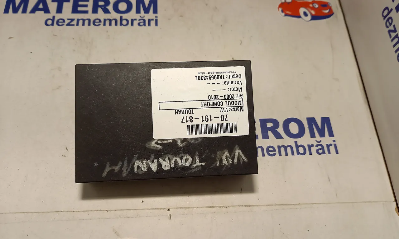 MODUL CONFORT VOLKSWAGEN TOURAN 2003-2011