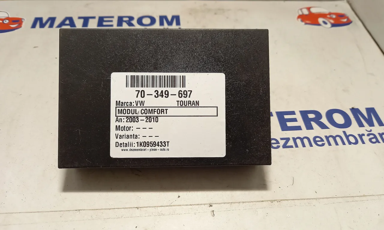 MODUL CONFORT VOLKSWAGEN TOURAN 2003-2011