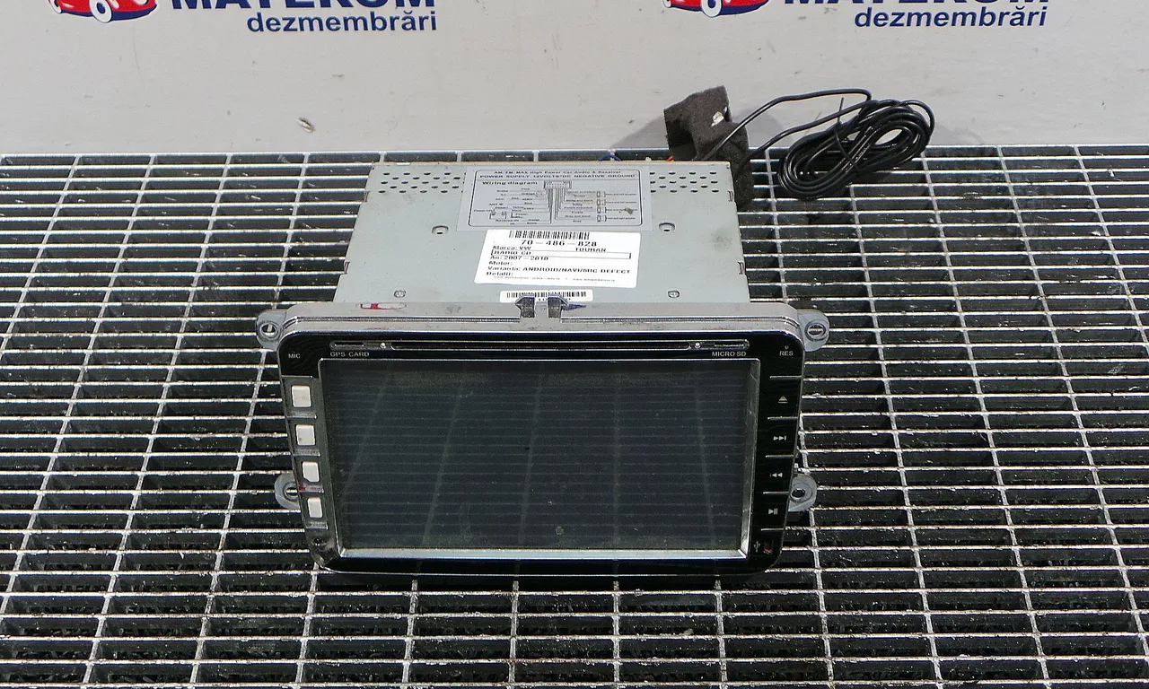 RADIO CD VOLKSWAGEN TOURAN 2003-2011
