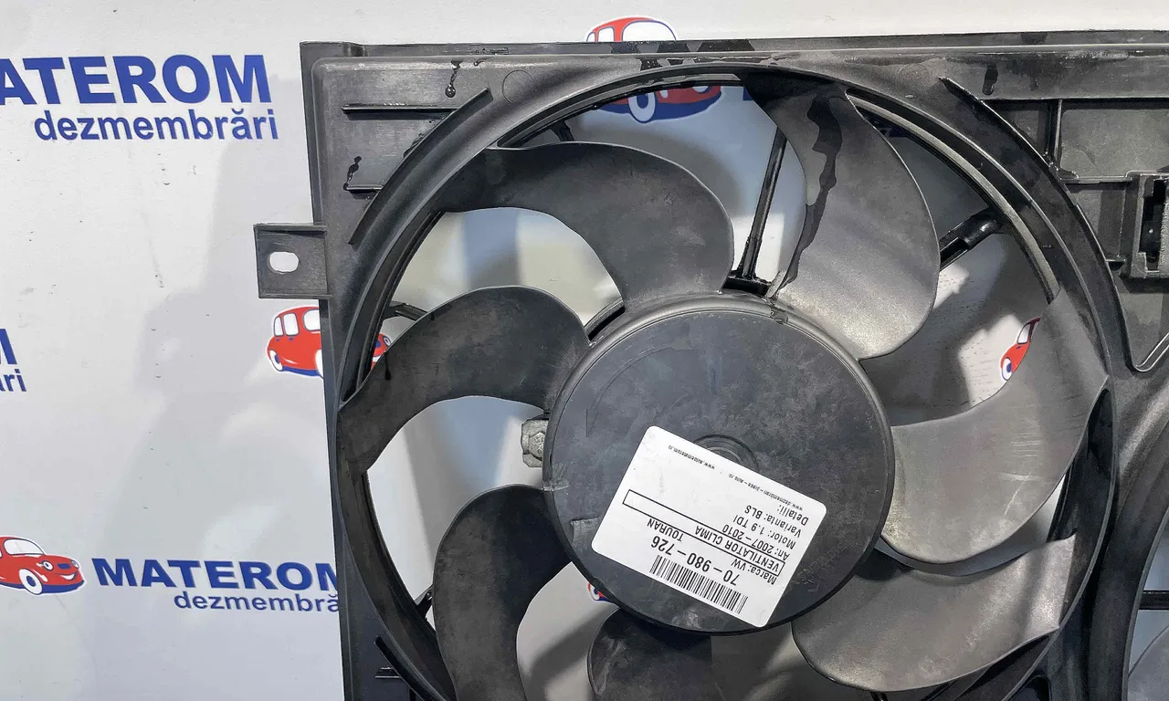 VENTILATOR CLIMA VOLKSWAGEN TOURAN 2003-2011
