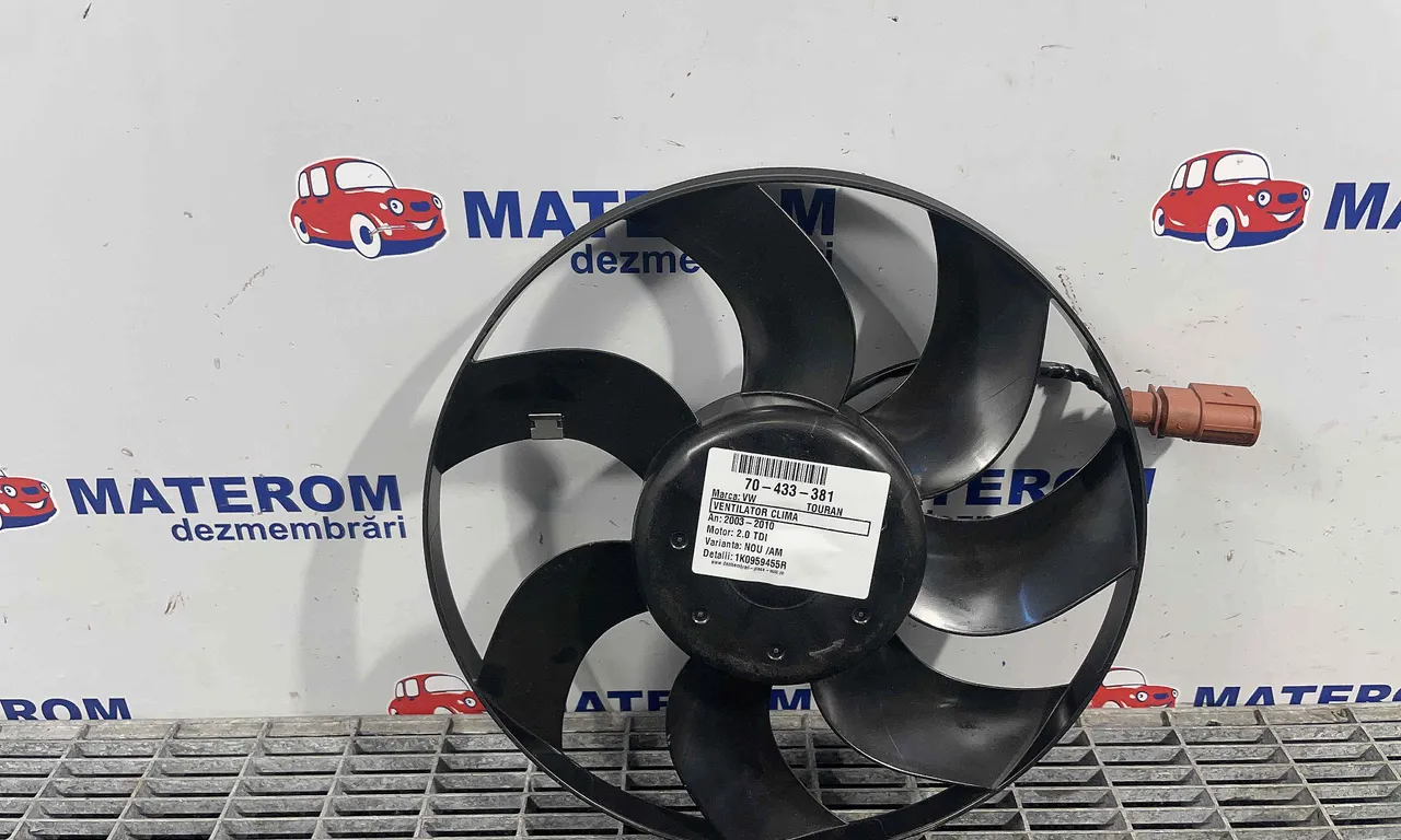 VENTILATOR CLIMA VOLKSWAGEN TOURAN 2003-2011