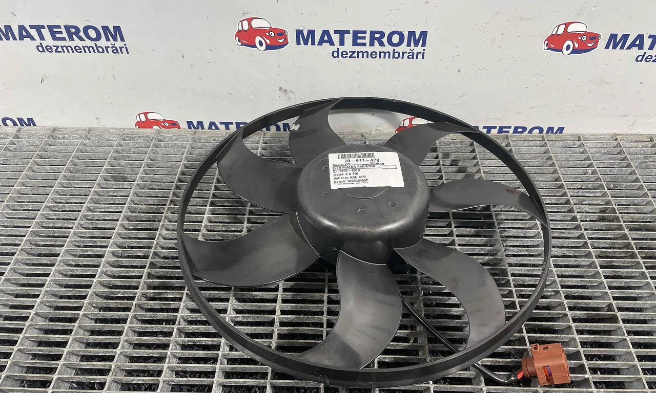VENTILATOR RADIATOR VOLKSWAGEN TOURAN 2003-2011