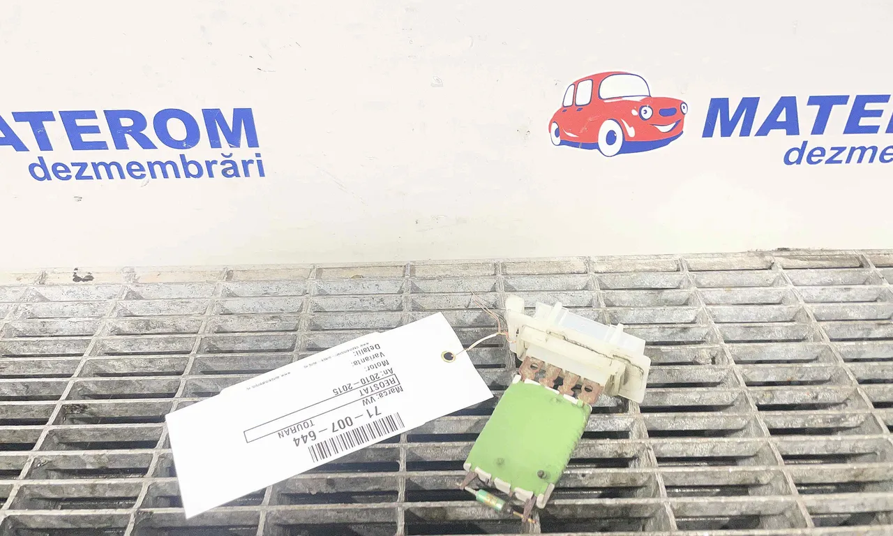 REOSTAT VOLKSWAGEN TOURAN 2010-2016
