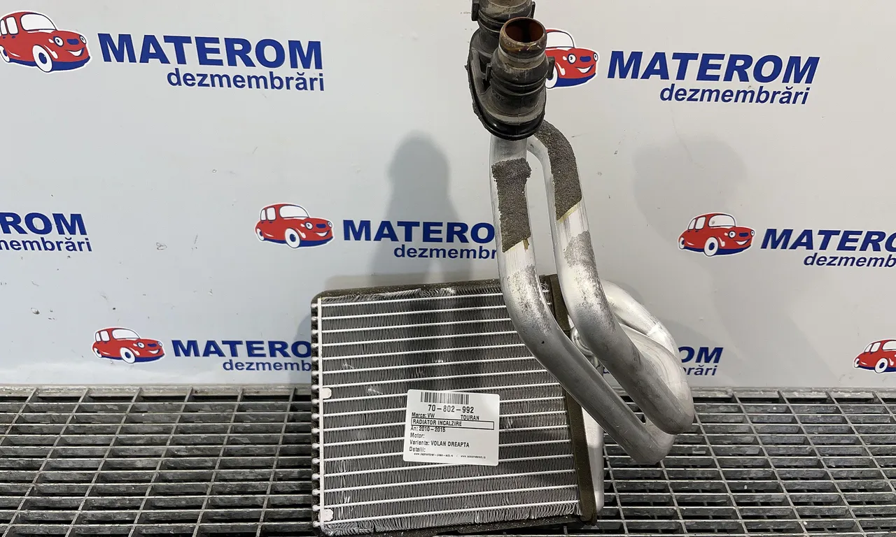 RADIATOR INCALZIRE VOLKSWAGEN TOURAN 2010-2016