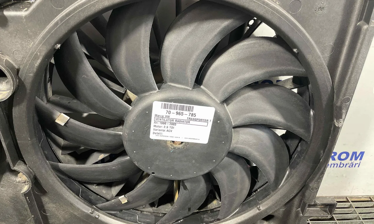 VENTILATOR RADIATOR VOLKSWAGEN TRANSPORTER T4 bus 1990-2004