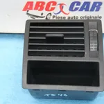 Grila aer bord stanga VOLKSWAGEN TRANSPORTER T5 2003-2016 7E0819203H, vedere frontata
