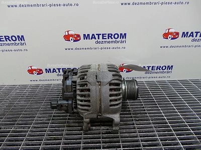 ALTERNATOR VOLKSWAGEN TRANSPORTER T5 bus 1.9 TDI 2003-2016, vedere frontata