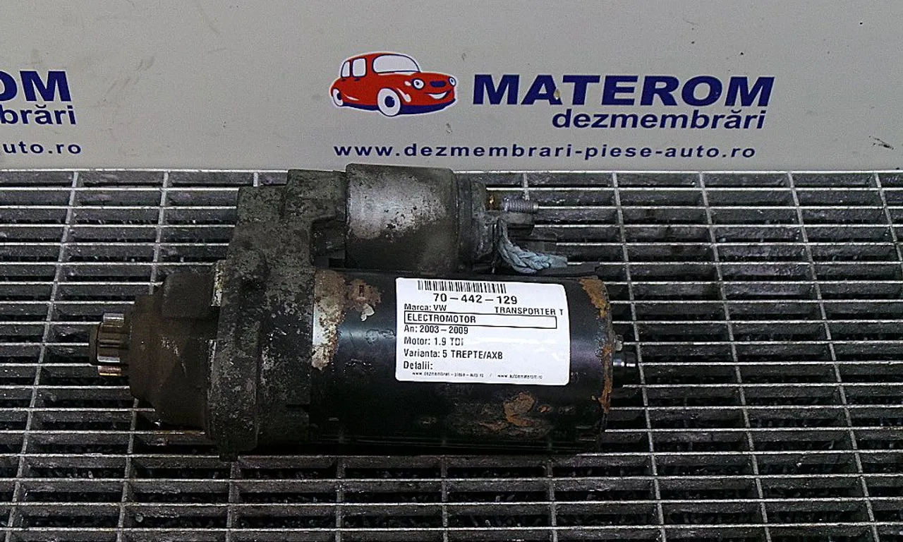 ELECTROMOTOR VOLKSWAGEN TRANSPORTER T5 bus 2003-2016