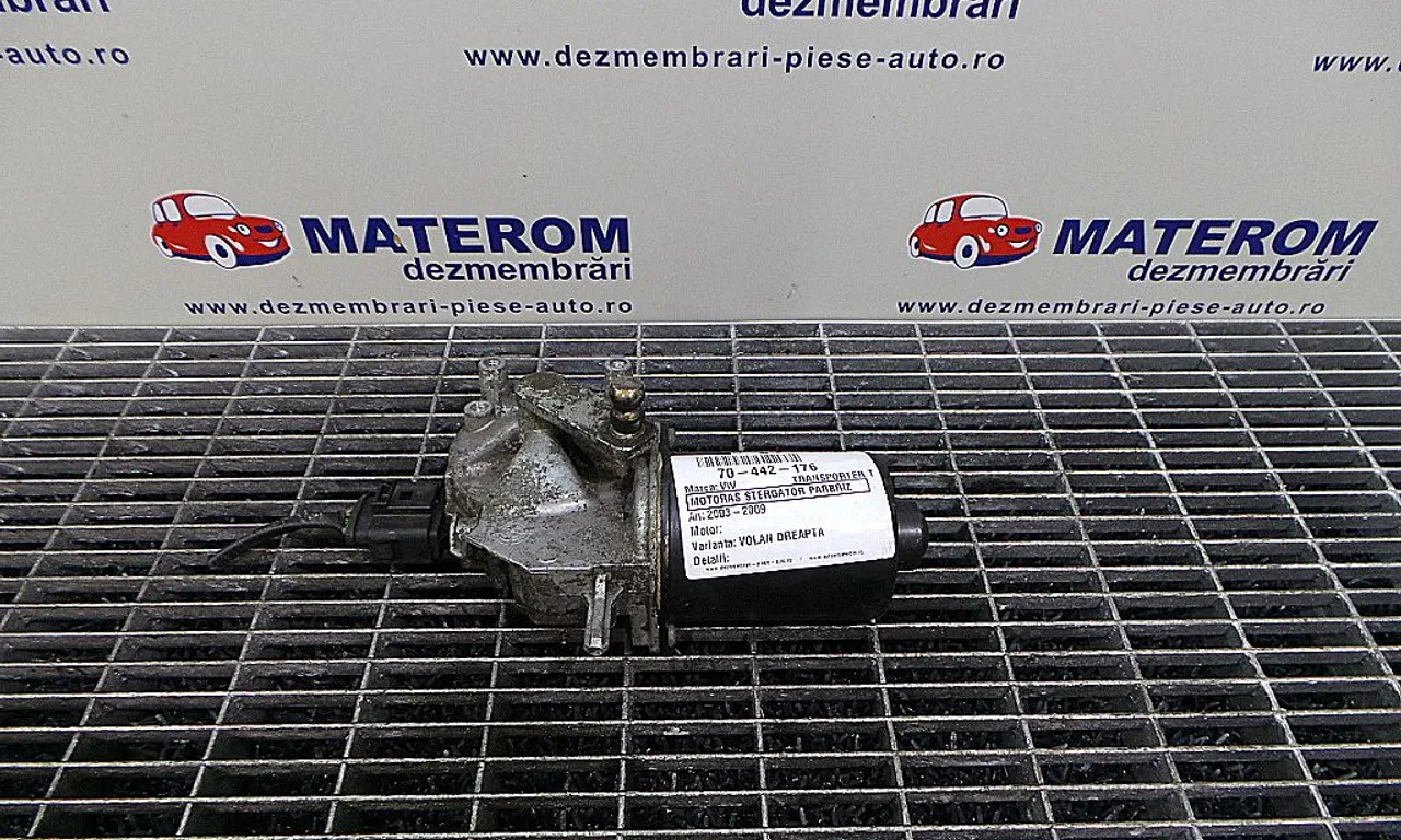 MOTORAS STERGATOR PARBRIZ VOLKSWAGEN TRANSPORTER T5 bus 2003-2016