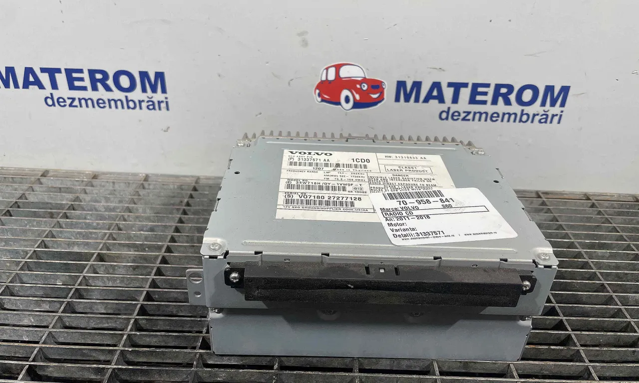 RADIO CD VOLVO S60 II 2010-2019