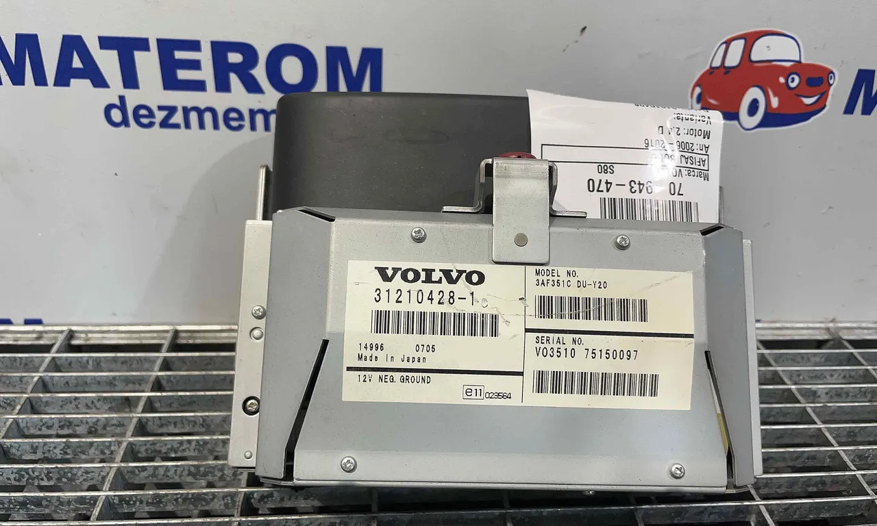 AFISAJ BORD VOLVO S80 II 2006-2016