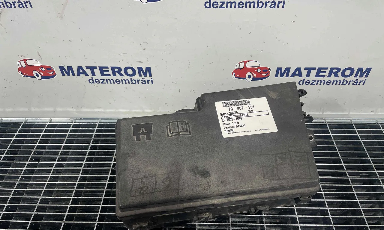 TABLOU SIGURANTE VOLVO V50 2003-2012