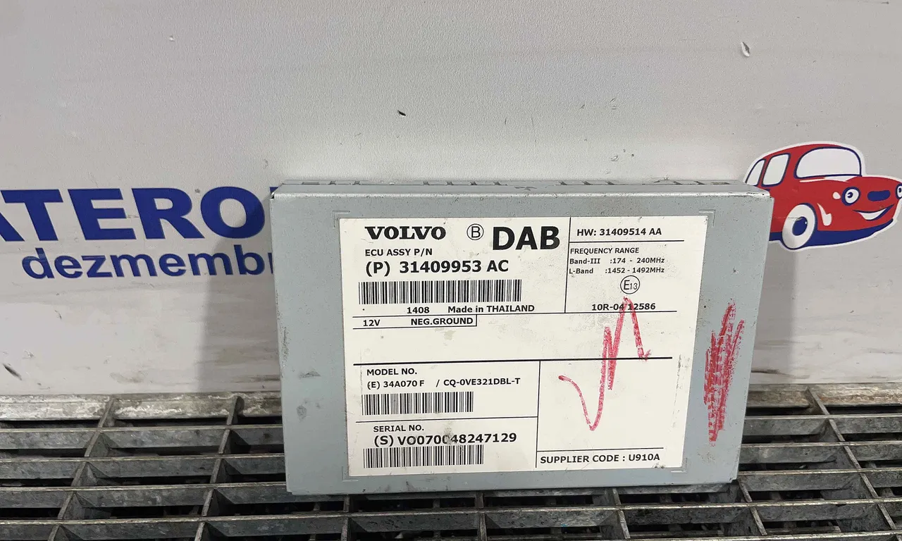 MODUL RADIO VOLVO V60 I 2010-2018