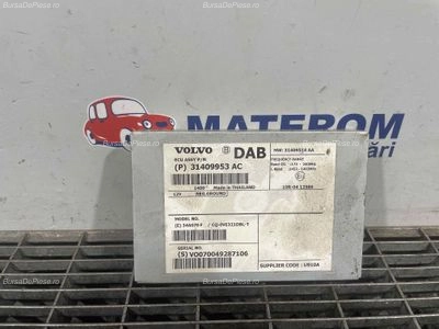 MODUL RADIO VOLVO V70 III 2.4 D 2007-2016 oe 31409953, vedere frontata