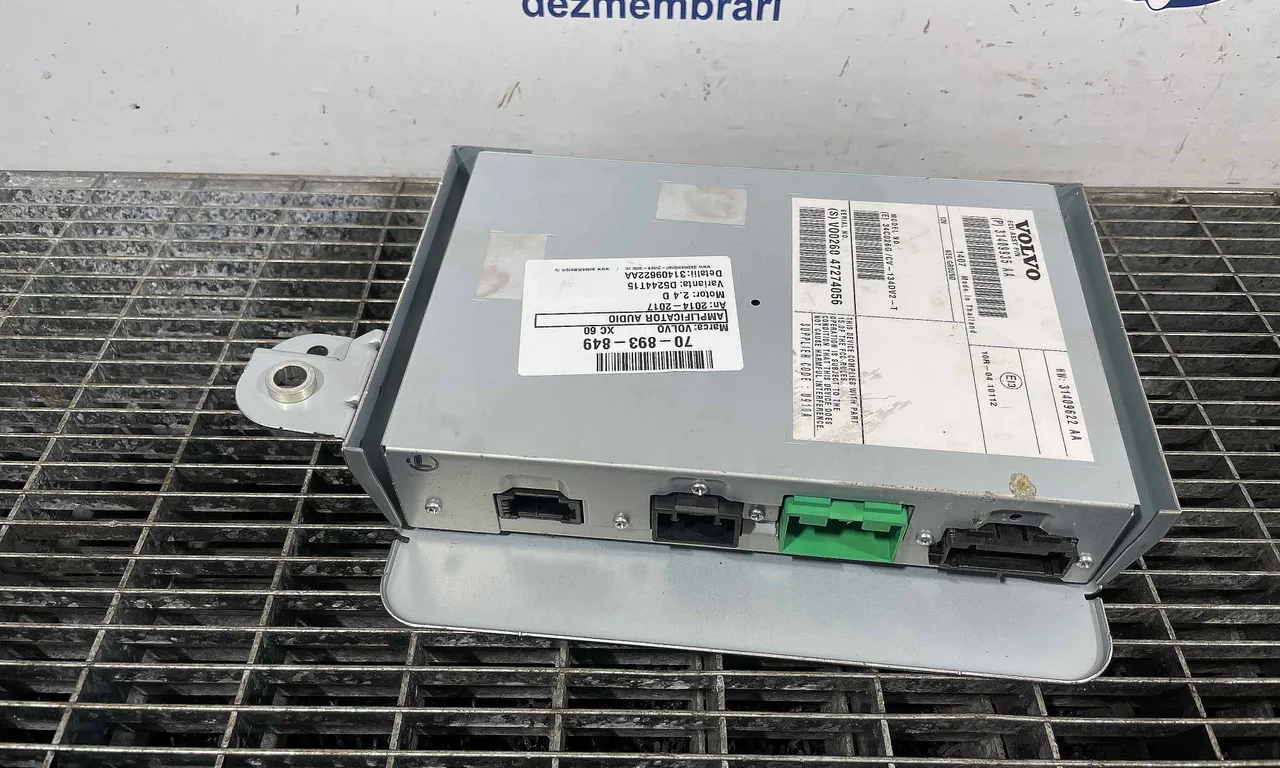 AMPLIFICATOR AUDIO VOLVO XC60 I 2008-2018