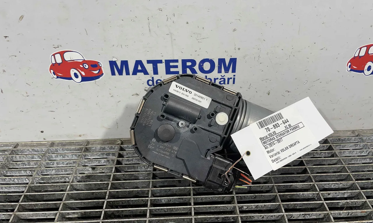 MOTORAS STERGATOR PARBRIZ VOLVO XC60 I 2008-2018