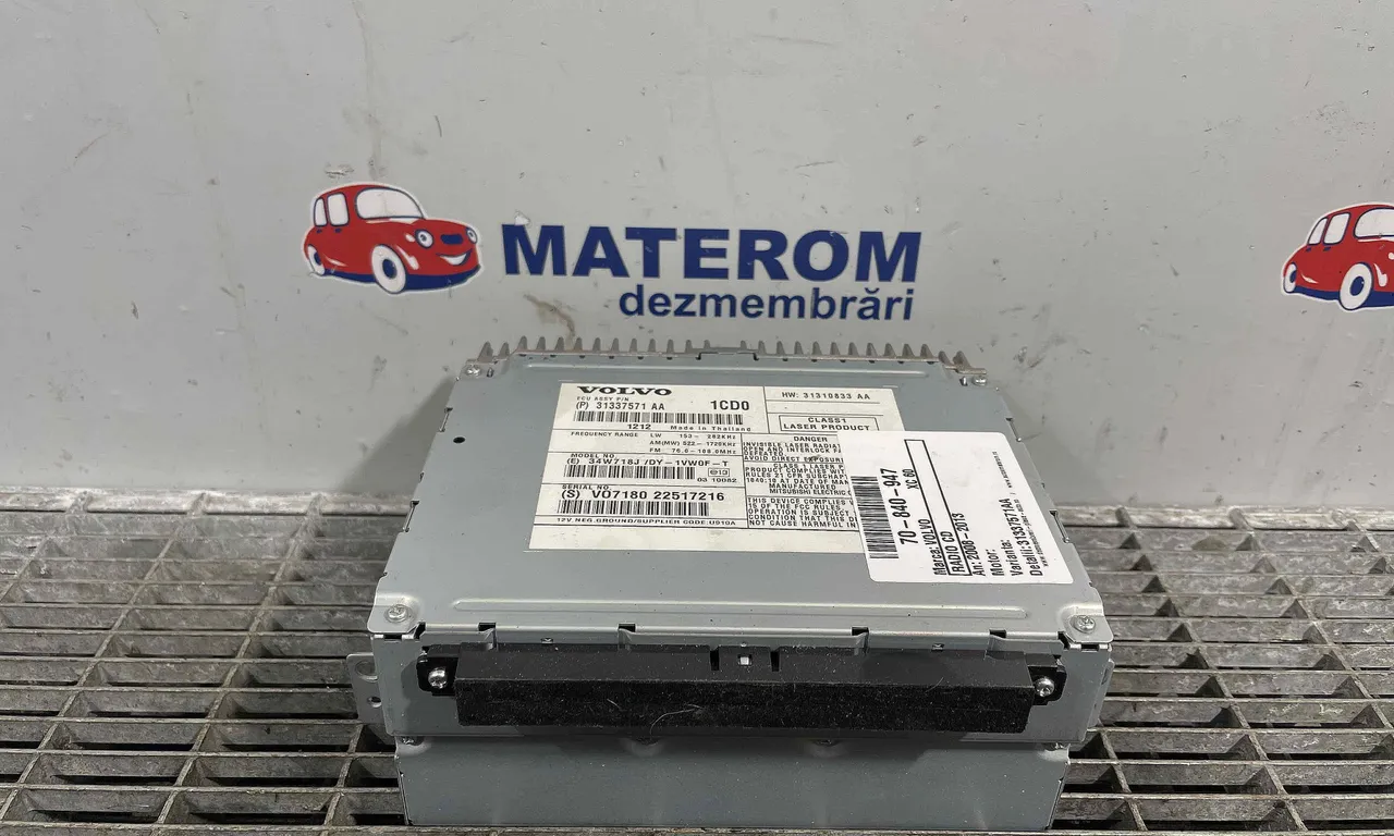 RADIO CD VOLVO XC60 I 2008-2018