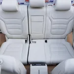 Interior complet din piele alba full electric cu memorie VOLKSWAGEN TOUAREG 2010-2018, vedere laterala