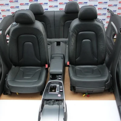 Interior din piele AUDI A5 2009-2017, vedere frontata