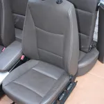 Interior din piele gri BMW X3 2010-2017, vedere laterala