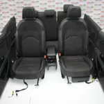 Interior din piele si textil SEAT LEON 2012-2021, vedere frontata