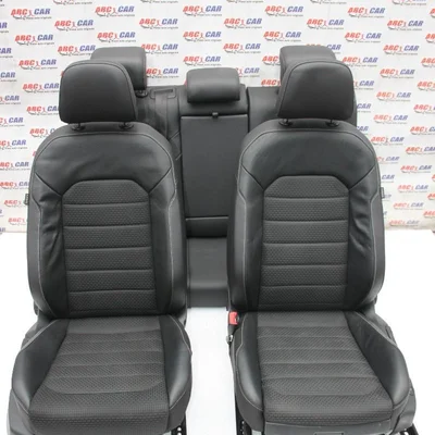 Interior piele si textil VOLKSWAGEN GOLF VII 2012-2017, vedere frontata