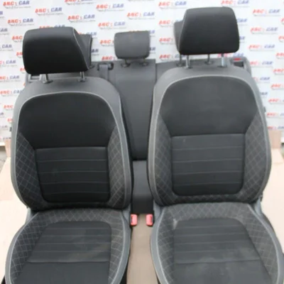 Interior textil SKODA FABIA III 2014-2022, vedere frontata