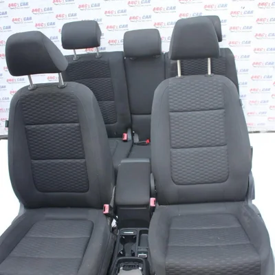 Interior textil VOLKSWAGEN TIGUAN 2007-2018, vedere frontata