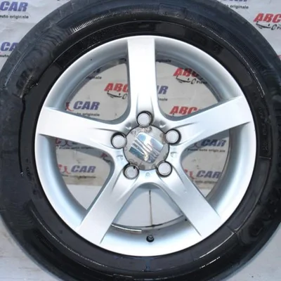 Janta aliaj R16 SEAT LEON 2005-2013 1P0601025A, vedere frontata