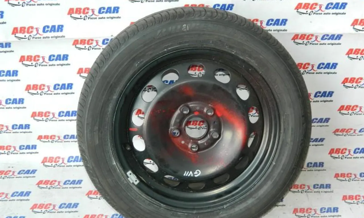 Janta din tabla cu anvelopa R16 VOLKSWAGEN GOLF ALLTRACK VII Variant 2014-2020